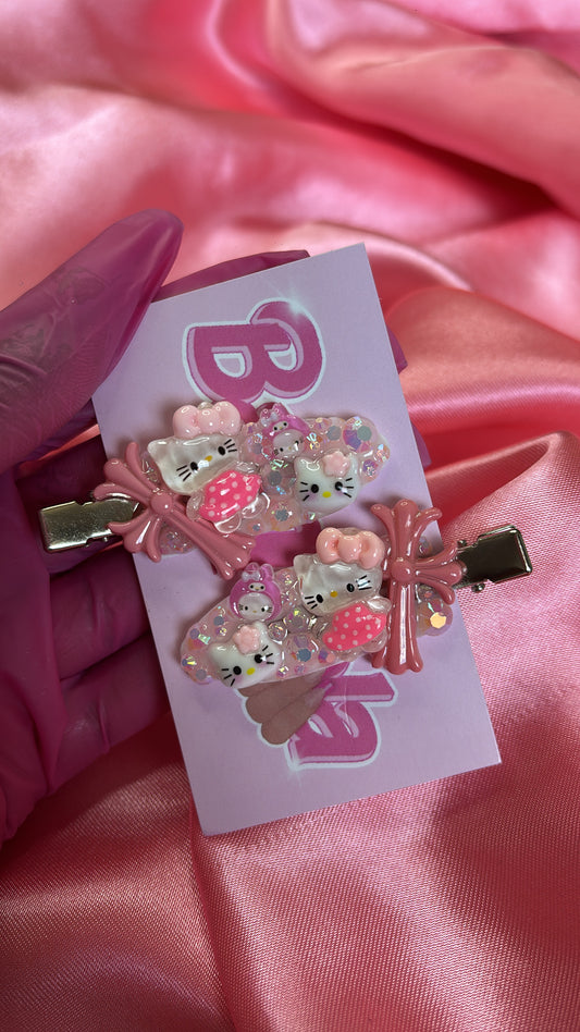 HK chrome clips