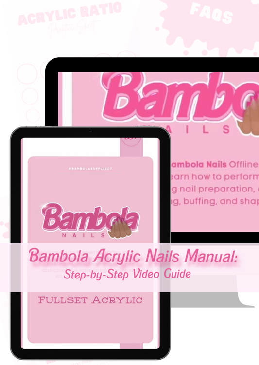 Acrylic Nails Manual: Step-by-Step Video Guide